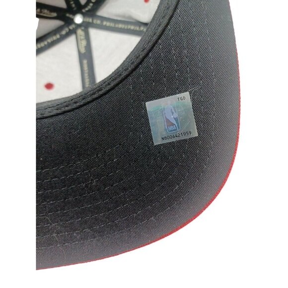 RARE Los Angeles Clippers Mitchell & Ness NBA Grey/Red/White Snapback Ha… - Picture 5 of 8